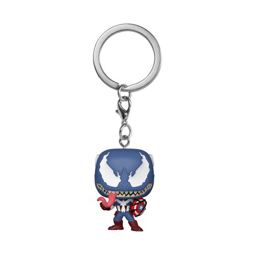 Marvel Venomized Captain America Pocket Pop! Key Chain