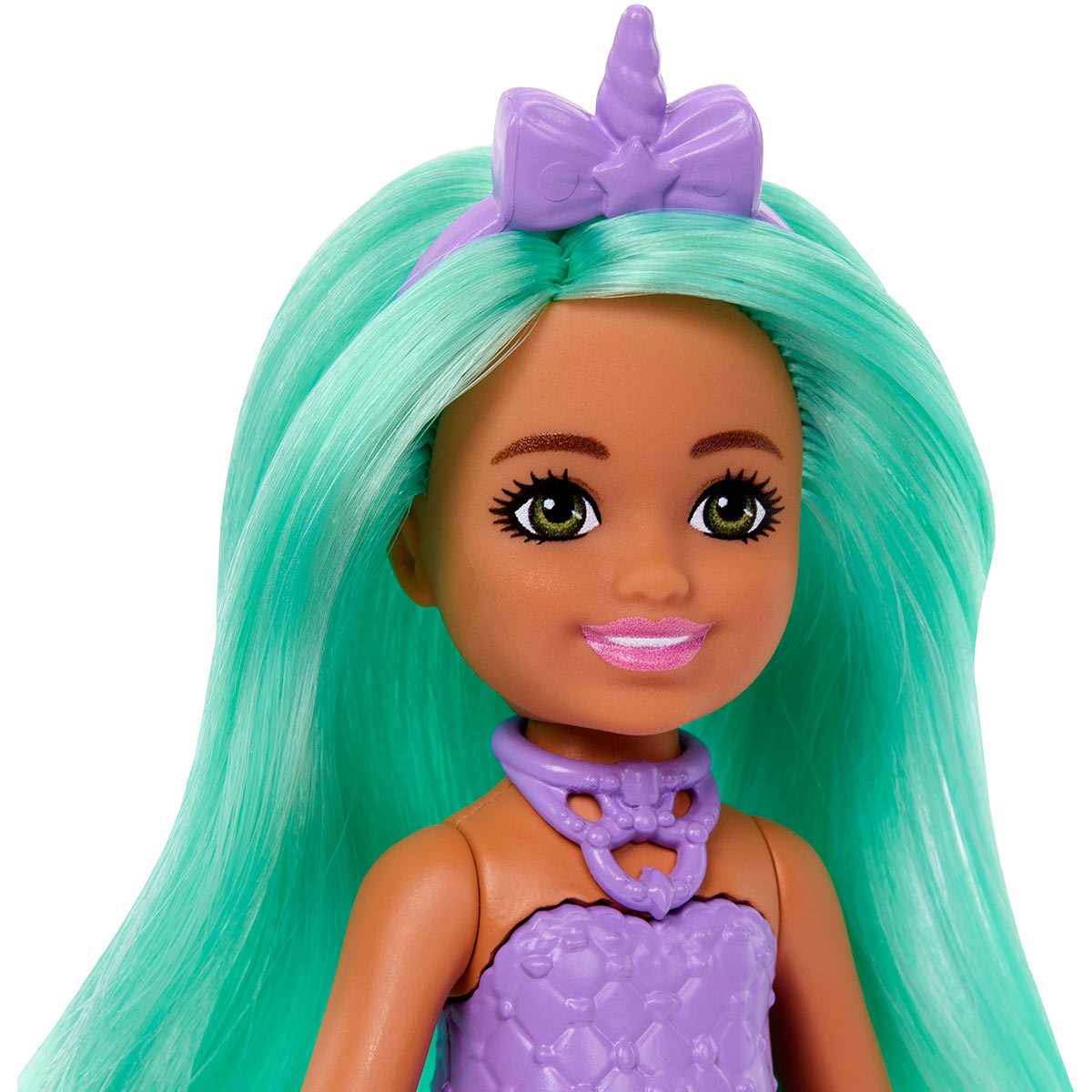 Barbie Unicorn Chelsea Doll with Green Hair