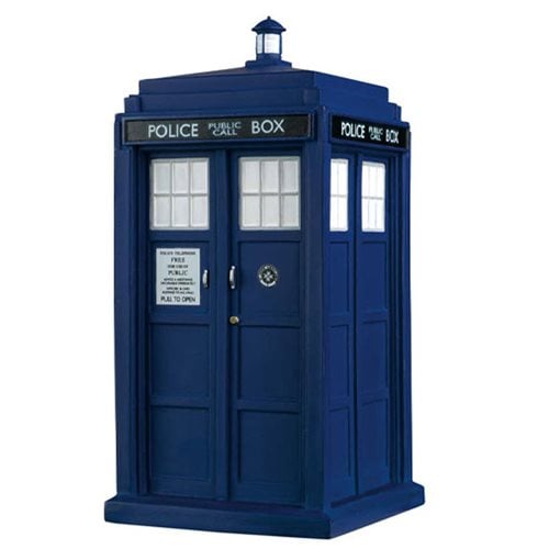 Doctor Who 11th Doctor's TARDIS Statue with Collector Magazine