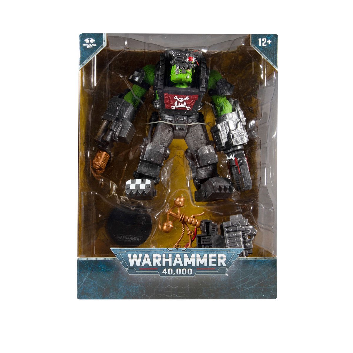 McFarlane Toys Warhammer 40k Mega Big Mek, Figura Collezionabile Da 22 Cm Con Base E Accessori, Regalo Perfetto Per Fan