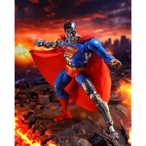 DC Multiverse McFarlane Vault Collection Wave 2 Cyborg Superman 7-Inch Scale Action Figure