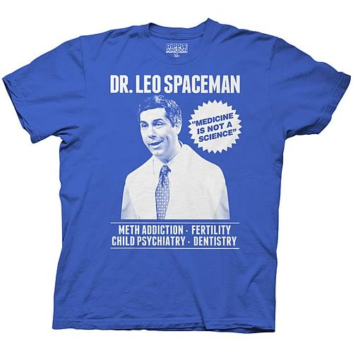 30 Rock Dr. Leo Spaceman T-Shirt - Entertainment Earth