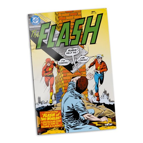 DC Direct Page Punchers Wave 11 The Flash Barry Allen The Flash #123 7-Inch Scale Action Figure with