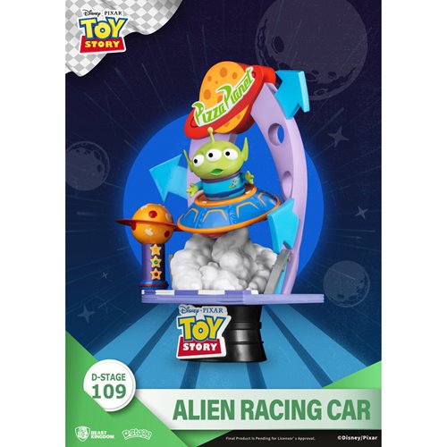 Toy Story Alien Racing Car DS-109 D-Stage 6-Inch Statue