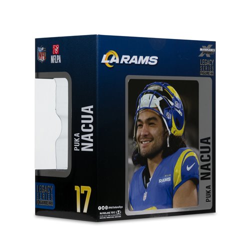 NFL SportsPicks 2025 Los Angeles Rams Puka Nacua 7-Inch Scale Posed Figure