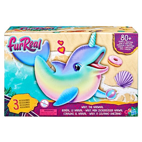 FurReal Wavy the Narwhal Interactive Pet