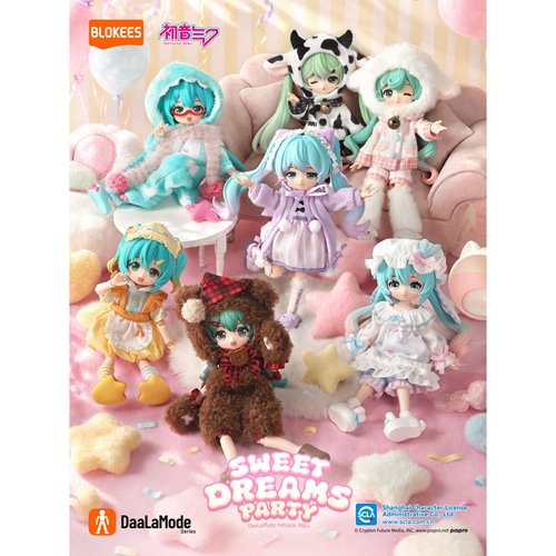 Vocaloid Hatsune Miku DaaLaMode Sweet Dreams Party Model Kit Figure Case of 6