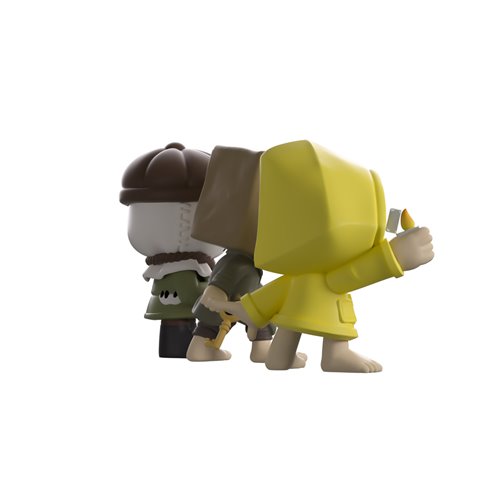 Little Nightmares II Collection Mono, Six & Hunter Minitooz Vinyl Figure 3-Pack