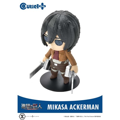 Attack on Titan Mikasa Ackerman Cutie1 Plus Vinyl Figure