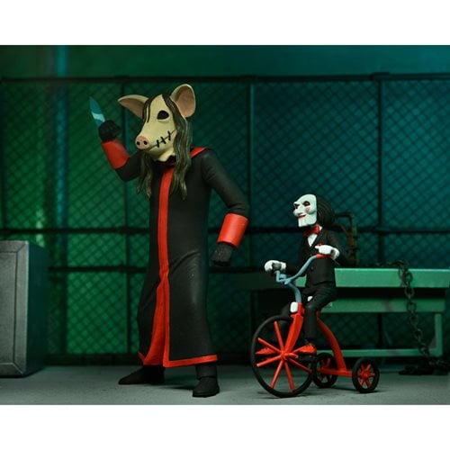 Saw Toony Terrors Jigsaw Killer and Billy Tricycle 6-Inch Scale Action Figure Boxed Set