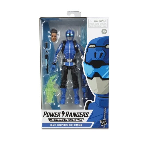 Power Rangers Lightning Collection Beast Morphers Blue Ranger 6-Inch Action Figure