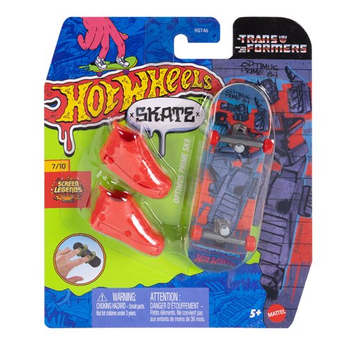 Hot Wheels Skate Fingerboard Singles 2025 Mix 6 Case of 16
