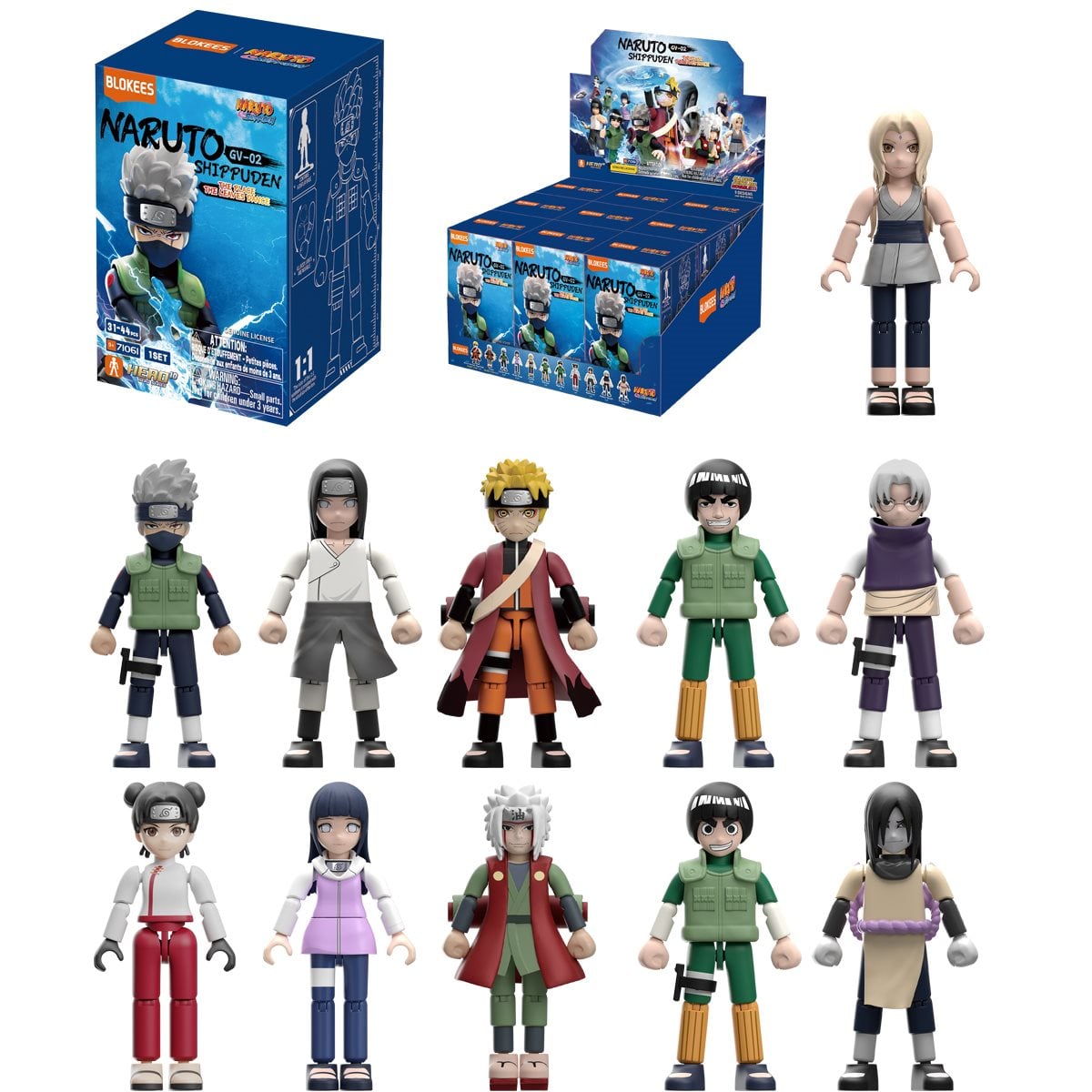Naruto Galaxy V02 Place the Leaves Dance Blind Box Model Kit