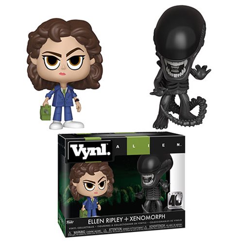 Alien 40th Xenomorph and Ripley with Tracker Vynl. Figure 2-Pack