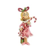 Dr. Seuss The Grinch Cindy Lou with Candy Cane Statue by Jim Shore