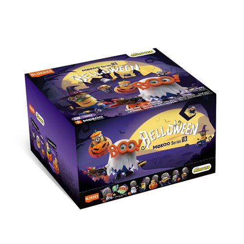 Minions Mokoo 03 Belloween Blind Box Mini Model Kit Case of 6