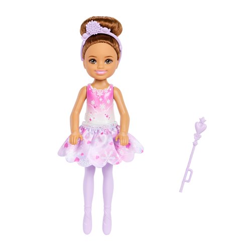 Barbie Chelsea Nutcracker Snowfairy Doll with Brown Hair