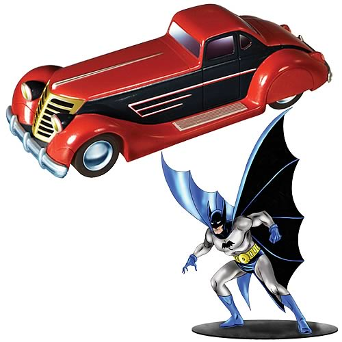 Batman 1930s Batmobile and Batman Figure - Entertainment Earth