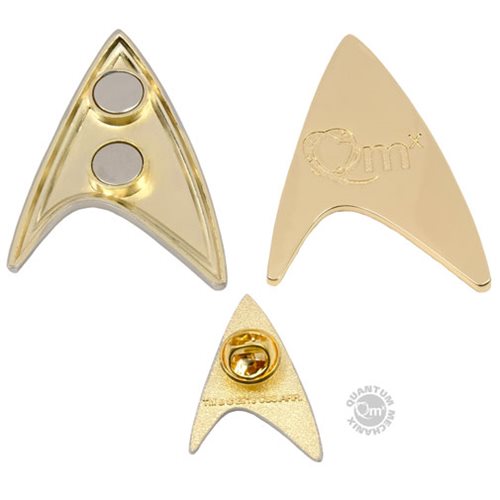 Star Trek Enterprise Science Badge and Pin Set Discovery 
