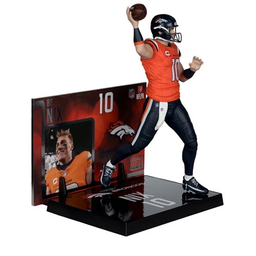 NFL SportsPicks 2025 Denver Broncos Bo Nix 7-Inch Scale Posed Figure