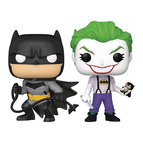 Batman White Knight Batman and Joker Pop! Vinyl Figure 2-Pack - SDCC 2021 Previews Exclusive