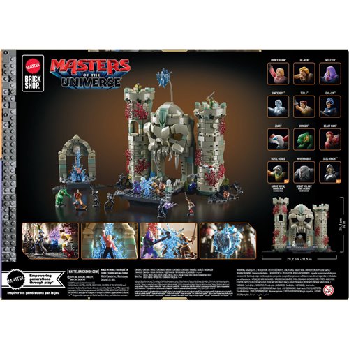 Brick Shop Masters of the Universe Battle of Castle Grayskull Building Set