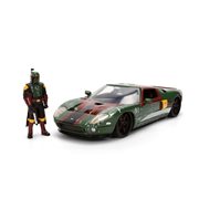 Hollywood Rides Star Wars 2005 Ford GT 1:24 Scale Die-Cast Metal Vehicle with Boba Fett Figure