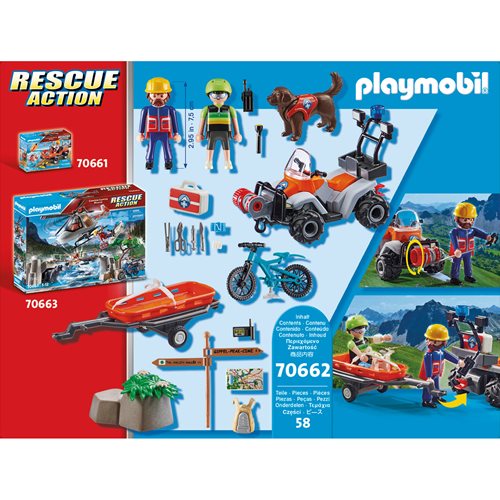 Playmobil 70662 Mountain Biker Rescue