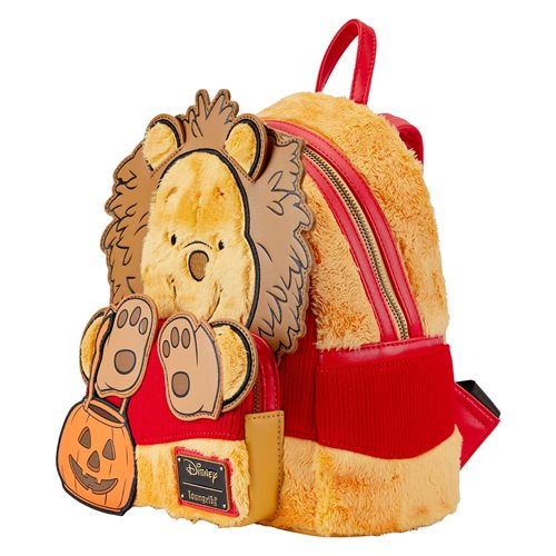 Winnie the Pooh Halloween Costume Cosplay Glow-in-the-Dark Mini-Backpack