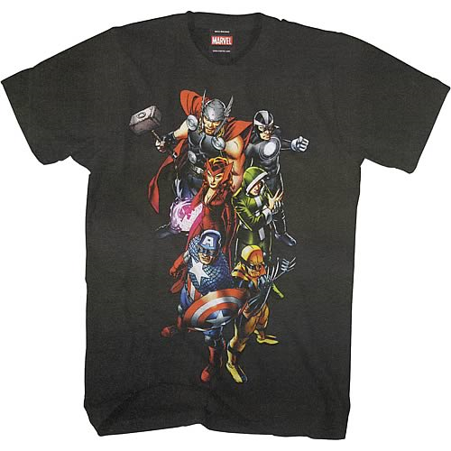 Avengers Uncanny Avengers Black T-Shirt