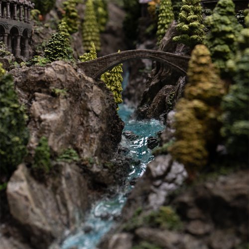 The Lord of the Rings Trilogy Rivendell Environment Statue