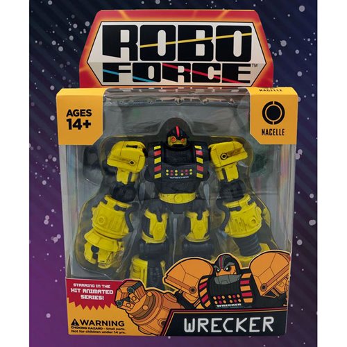 RoboForce Wave 1 Wrecker 1:12 Scale Action Figure - 2nd Edition