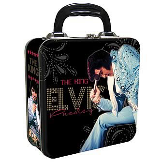 Elvis Presley Tin Serving Tray – 3 Retro Styles Available, Lithographed Tin, Collectible Memorabilia