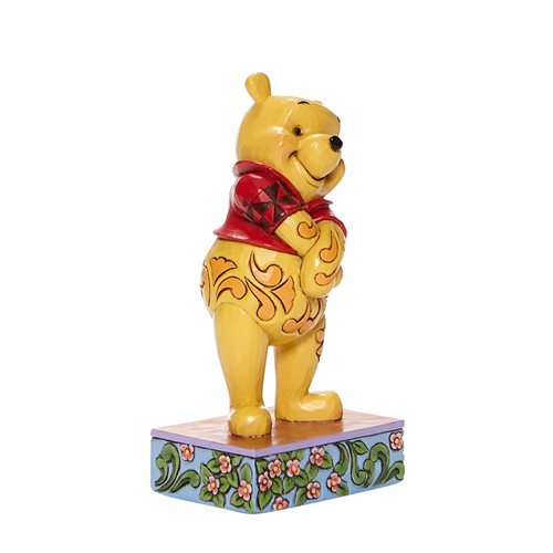 Disney Traditions Pooh Standing Personality Pose Beloved Bear by Jim Shore Statue