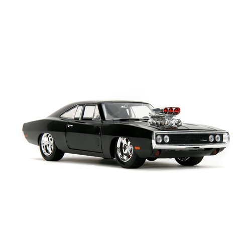 Hollywood Rides Fast and the Furious Dodge Charger R/T 1:24 Scale Die-Cast Metal Vehicle with Dom Fi