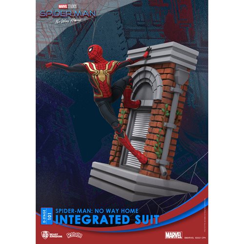 Spider-Man: No Way Home Spider-Man Integrated Suit DS-101 D-Stage 6-Inch Statue