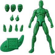 Vitruvian H.A.C.K.S. Male Army Green Blank Figure
