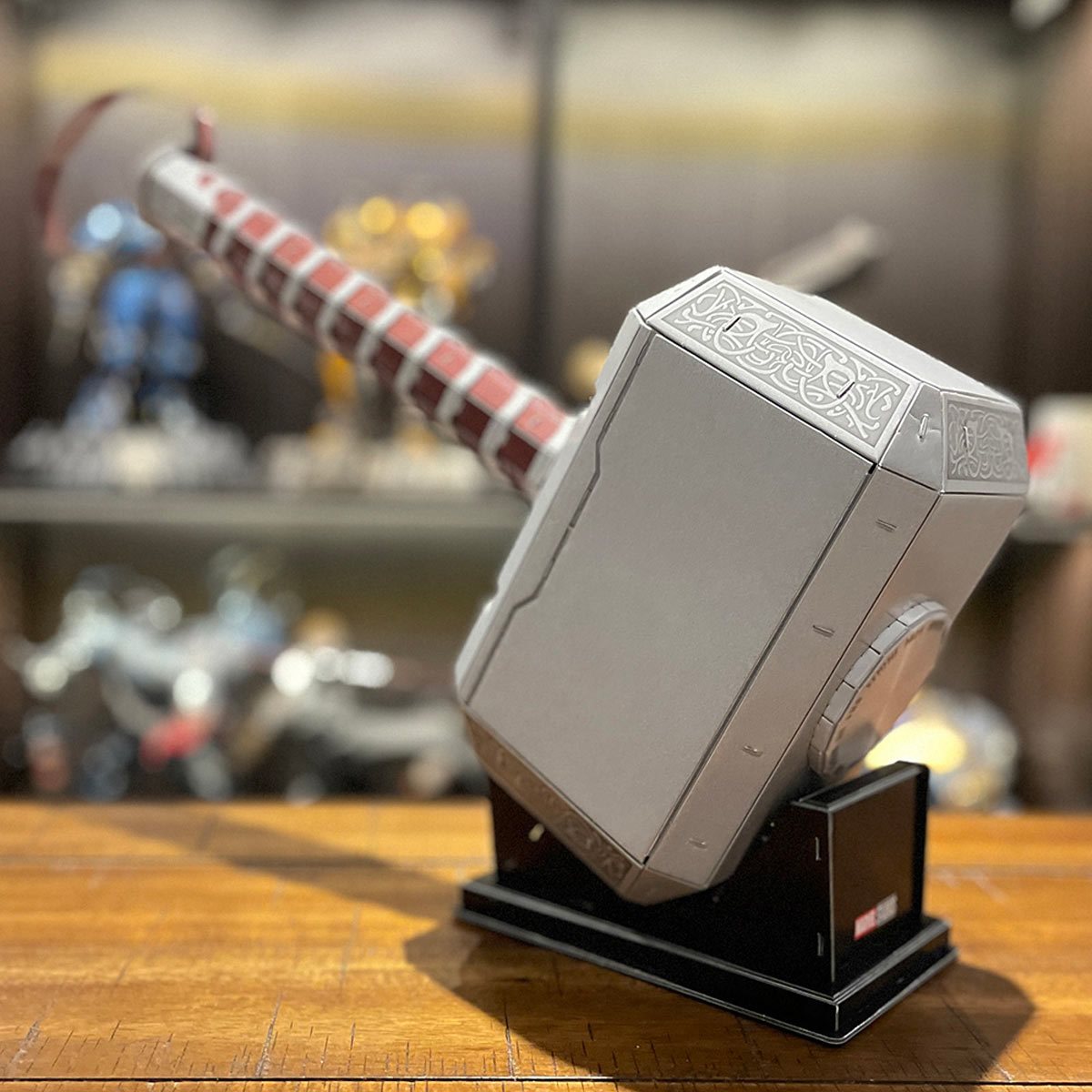 4d Build - Marvel Thor Mjolnir Hammer Model Kit Puzzle 87pc : Target