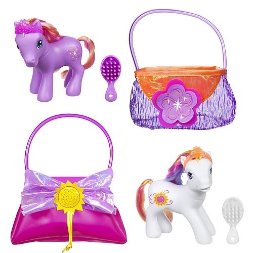 Handbag made with G1 My Little Pony Fabric by SockJems on DeviantArt