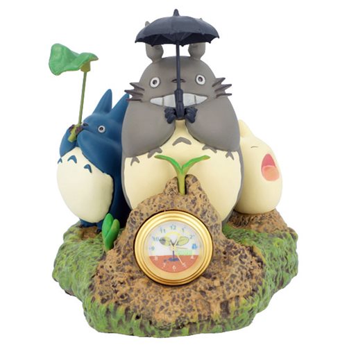 My Neighbor Totoro Dondoko Dance Statue Desk Clock