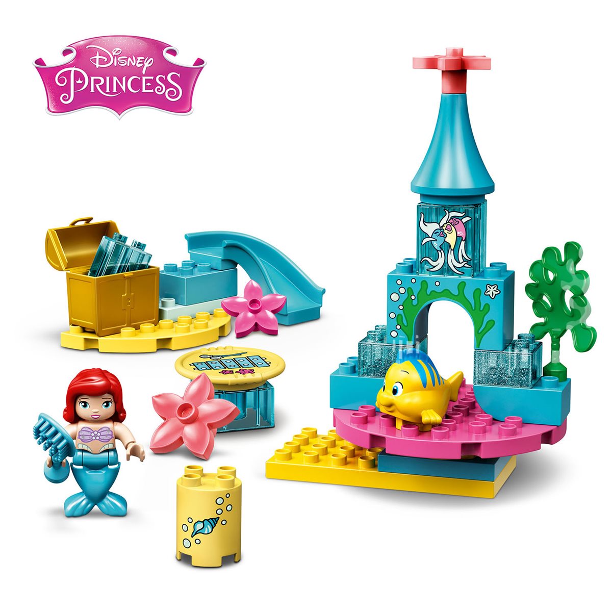jeg behøver websted Hysterisk morsom LEGO 10922 DUPLO Princess Ariel's Undersea Castle