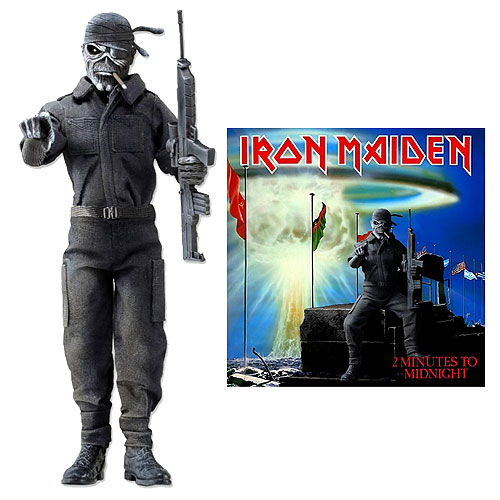 Iron Maiden 2 Minutes to Midnight Retro Clothed 8-Inch Action Figure