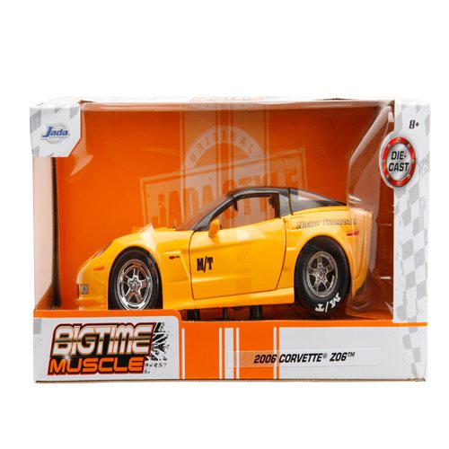 Bigtime Muscle 2006 Chevrolet Corvette Z06 1:24 Scale Die-Cast Metal Vehicle