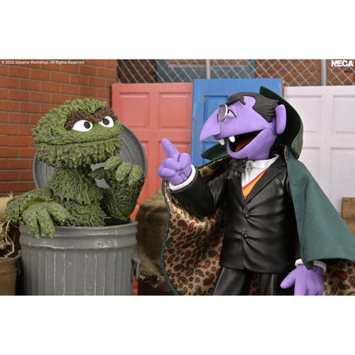 Sesame Street Ultimate Oscar the Grough 7-Inch Scale Action Figure
