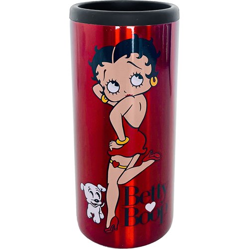 Betty Boop Stainless Steel Slim Can Cooler