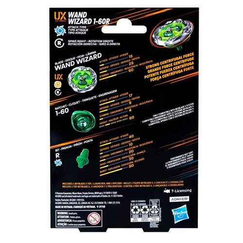 Beyblade X Starter Pack Tops Wave 6 Case of 8