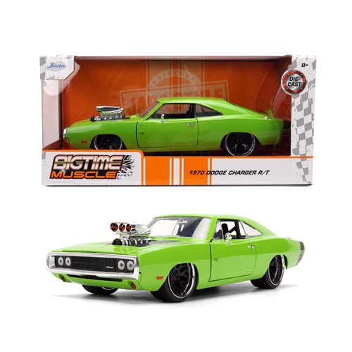Bigtime Muscle 1970 Dodge Charger R/T 1:24 Scale Die-Cast Metal Vehicle