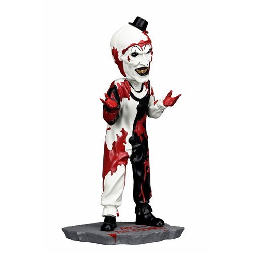 Terrifier Art the Clown Head Knocker Bobble Head