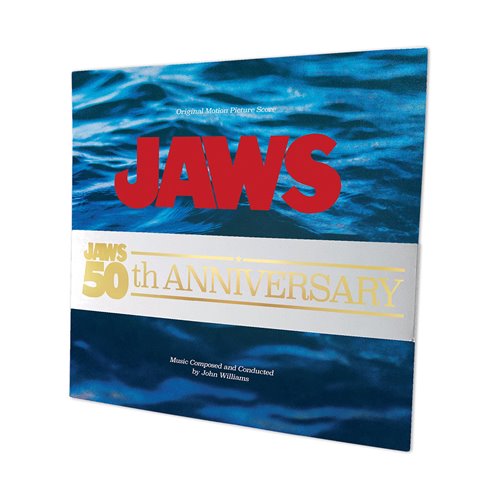 Jaws Original Motion Picture Soundtrack 50th Anniversary Vinyl 2XLP
