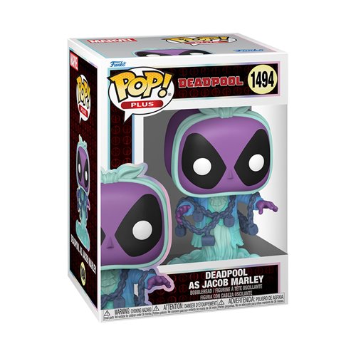 Deadpool Literary Classics Christmas Carol Ghost Christmas Past Funko Pop! Vinyl Figure Plus